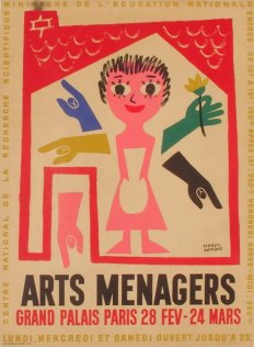 Affiche du salon des arts mnagers