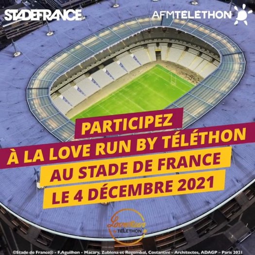 LoveRun by Téléthon au Stade de France