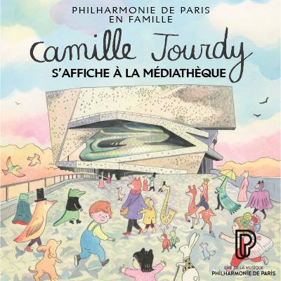 Camille Jourdy s'affiche  la mdiathque