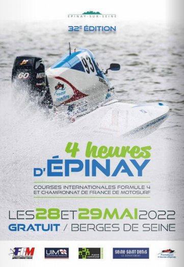 4h motonautiques d'Epinay - mai 2022