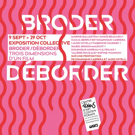 Exposition collective Broder Débroder au Centre Tignous à Montreuil