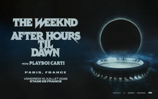 The Weeknd en concert au Stade de France