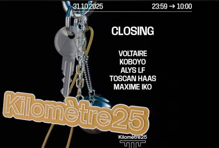 Kilometre25 closing : Halloween XXL