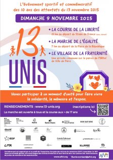 13-UNIS, hommage aux victimes des attentats de novembre