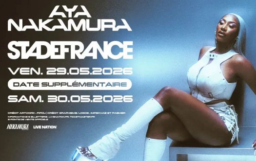 Aya Nakamura au Stade de France