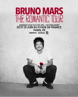 Bruno Mars au Stade de France en 2026