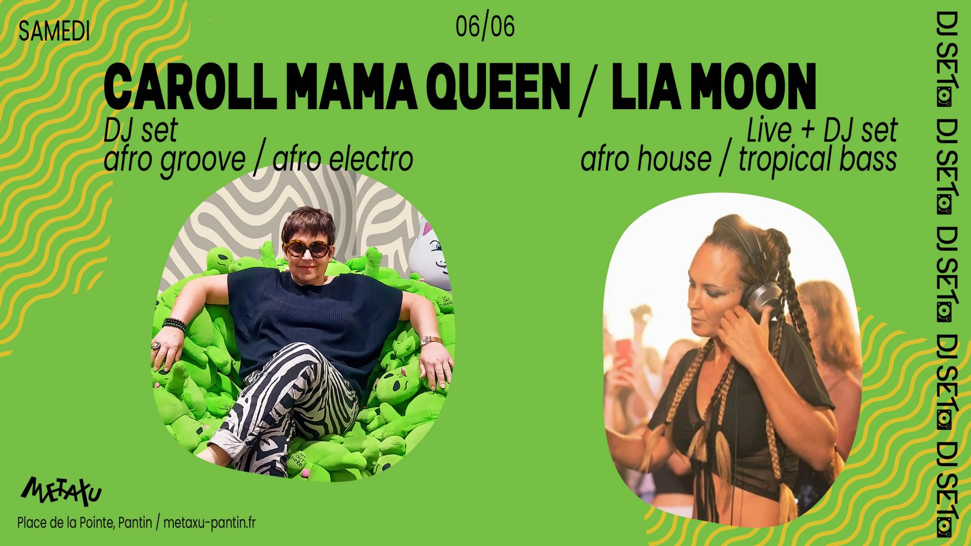 Dj Caroll Mama Queen + Lia Moon