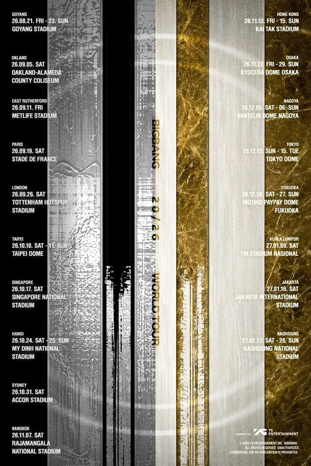 BIGBANG Stade de France Saint-Denis