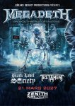 megadeth concert in Paris Zenit La Villette - 2027