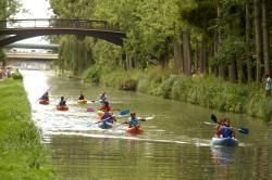 Kayak sur l'Ourcq