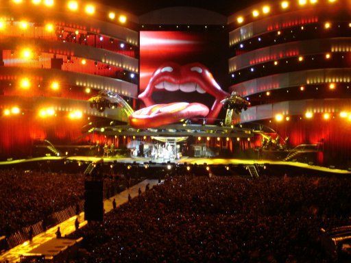 Les Rolling Stones en concert au Stade de France