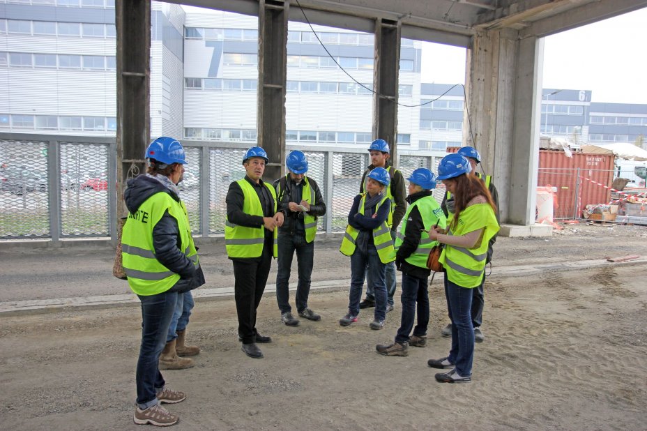 Chantier Halle Sernam - groupes