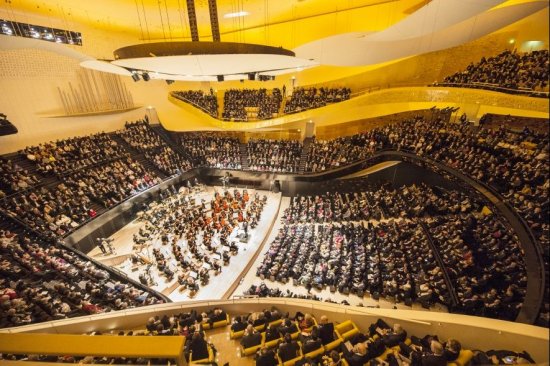 Philharmonie de Paris - salle Pierre Boulez  W. Beaucardet