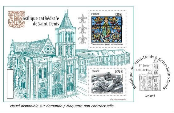 Timbres de la basilique Saint-Denis