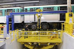atelier de maintenance RATP