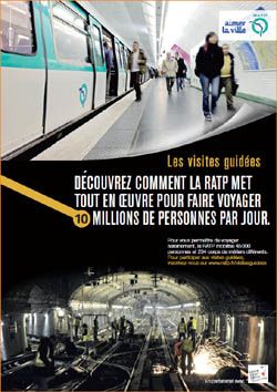 Affiche RATP