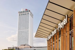 tour pleyel, actuel H4 � Saint-Denis