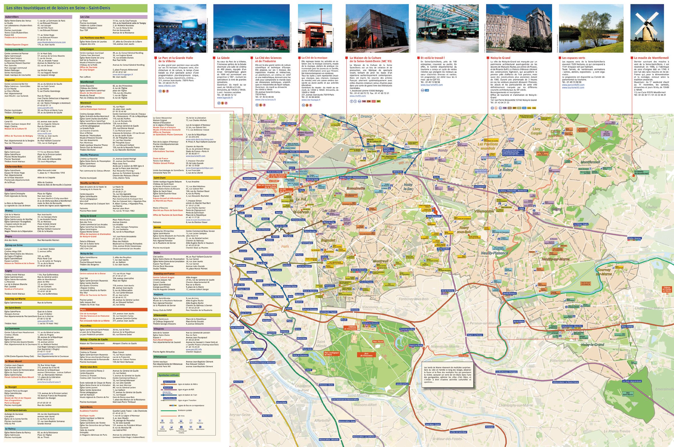 93 seine saint denis plan