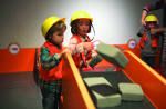 mechanics and construction - 2 to 7 years old at Cité des Enfants
