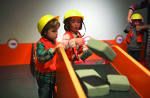 mechanics and construction - 2 to 7 years old at Cit des Enfants