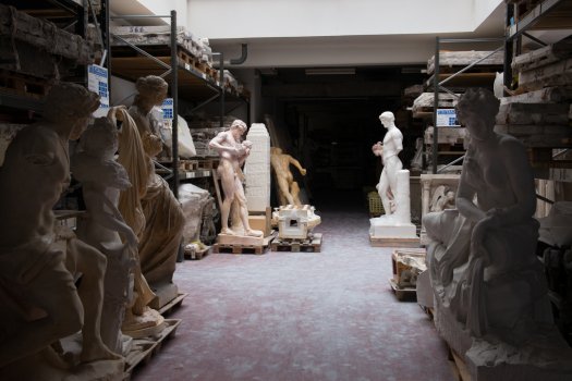 Fabrication de moules pour l'édition de sculptures. Atelier de moulage d'art