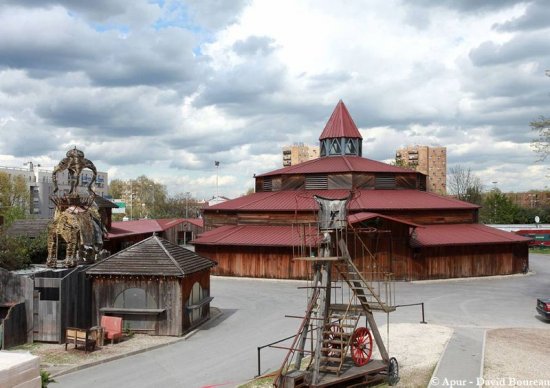 Teatro ecuestre Zingaro Bartabas en Fort Aubervilliers  Apur - David Boureau