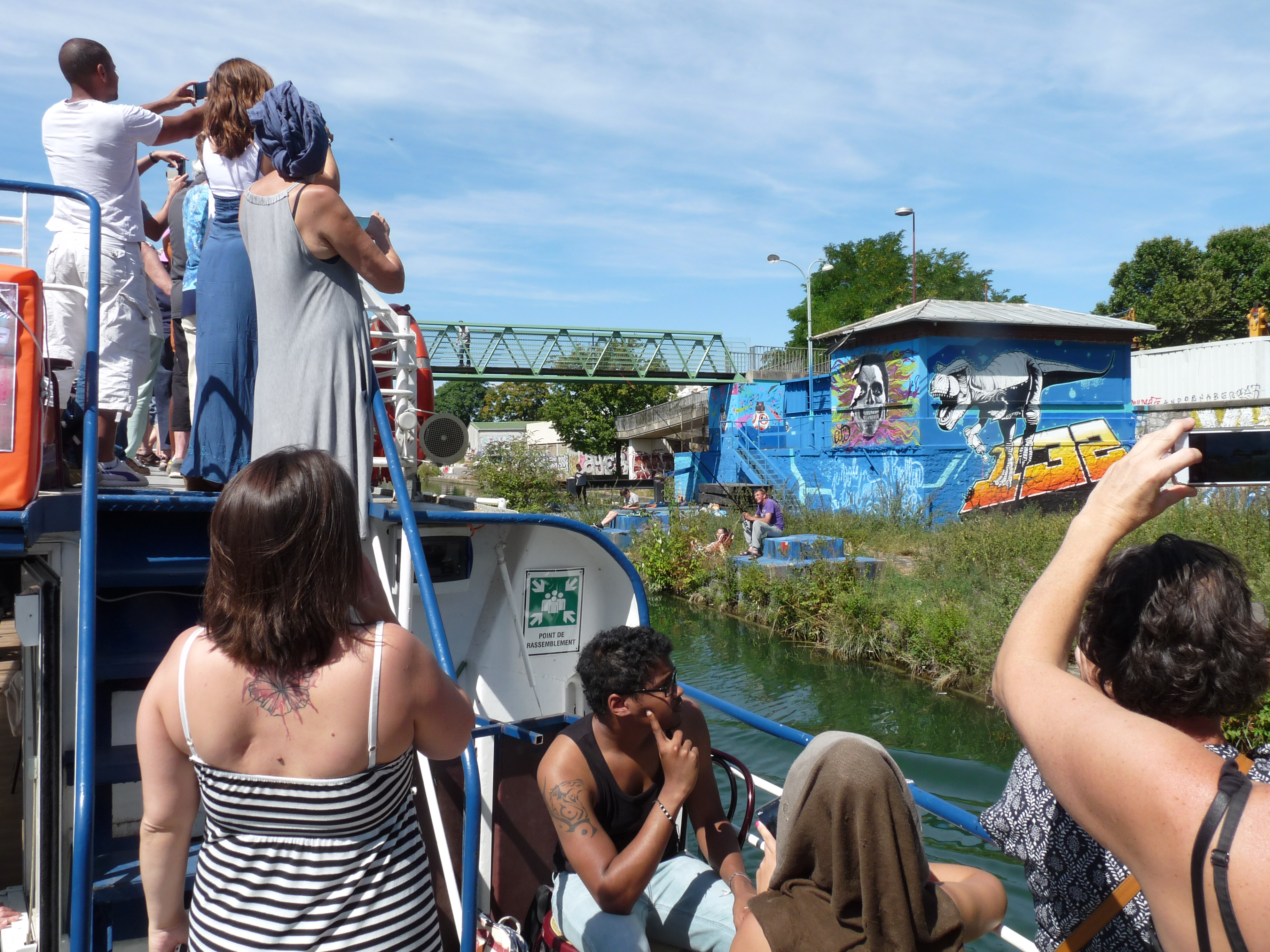 Et du canal 2016 Croisire street art avenue canal Saint-Denis