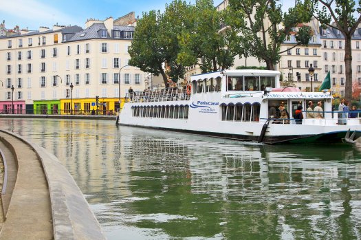 Bateau de Paris Canal, Canal St-Martin