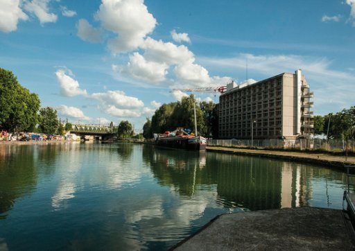 Le 6b vu du canal Saint-Denis  CyberCeb