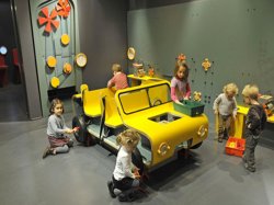 Children playing at the Cit des Enfants