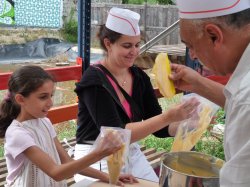 Atelier de cuisine pendant l't du Canal
