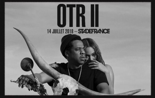 Jay-z et Beyoncé au stade de France