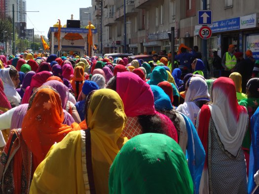 Vaisakhi fte temple sikh de Bobigny