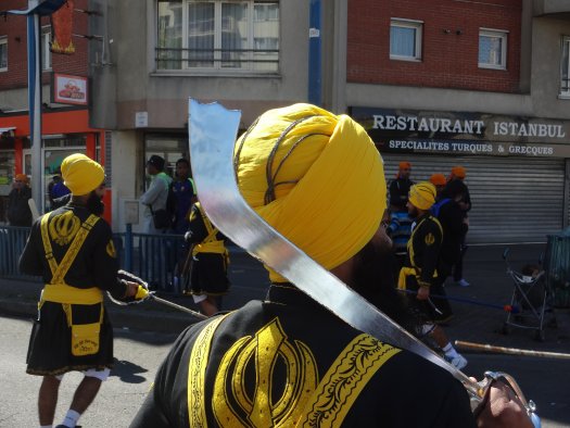 Vaisakhi fte temple sikh de Bobigny