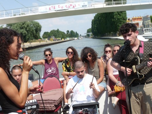 Croisire radio hotel Paris sur le canal de l'Ourcq