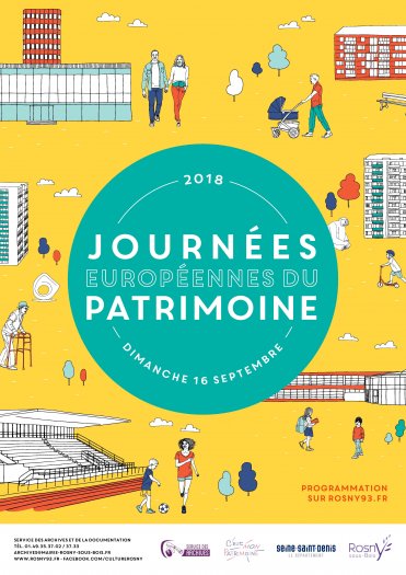 Affiche Journes du patrimoine 2018