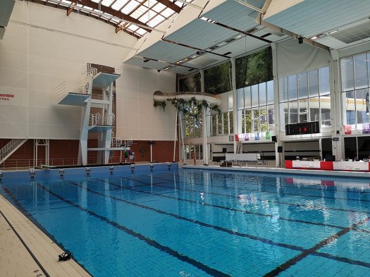 Stade Mauriice Thorez, piscine de Montreuil