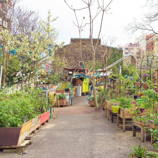 Jardins partags du 18e ardt de Paris