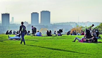 Vista global del parque Jean Moulin les Guilands - Bagnolet- Montreuil