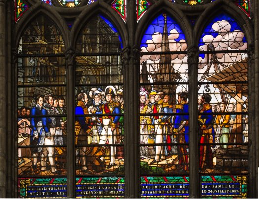 La splendeur retrouve de la basilique Saint-Denis