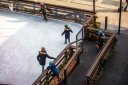 Patinoire de nol en dcembre - en plein air dans le 93