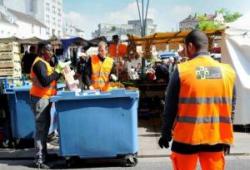 Visite du march de Saint-Denis