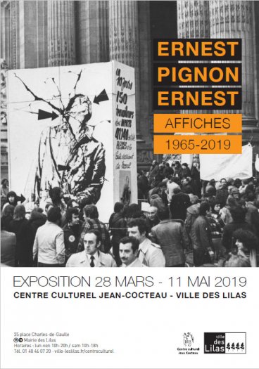 Exposition affiches Ernest Pignon Ernest aux Lillas