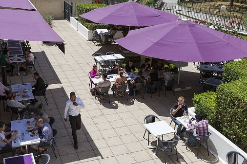 TimHtel Berthier Paris 17 - terrasse - 062019
