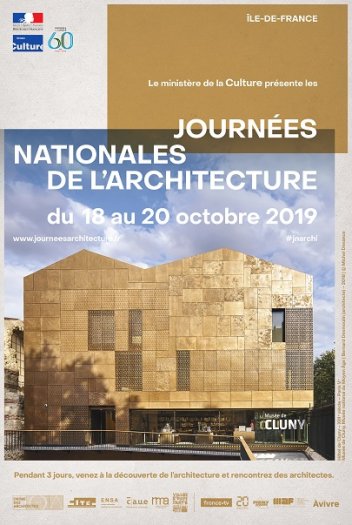 Résultat de recherche d'images pour "journées nationales de l'architecture 2019"