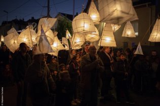 Les lanternes, déambulation nocturne - Les Poussières