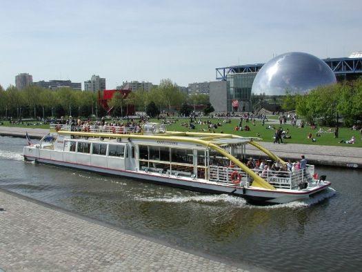 Canauxrama et Parc de la Villette