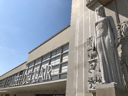 Air & Space museum Paris Le Bourget Art Nouveau style