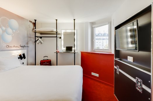 Chambre de l'hôtel Ibis Style la Plaine Saint-Denis