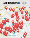 Autour de Paris - la carte des balades virtuelles